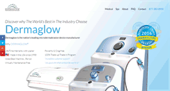 Desktop Screenshot of dermaglow.com